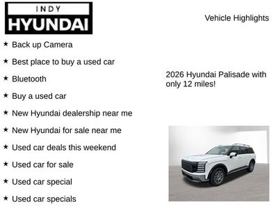 2026 Hyundai PALISADE SEL Premium 7 Passenger