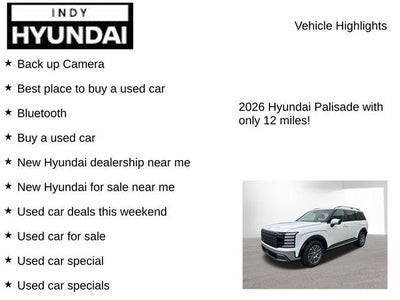 2026 Hyundai PALISADE SEL Premium 7 Passenger