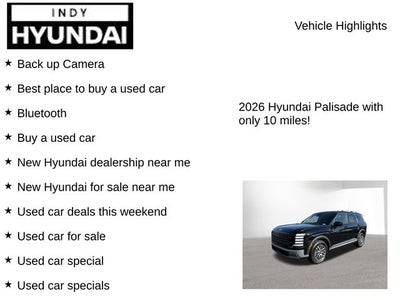 2026 Hyundai PALISADE SEL Premium 7 Passenger