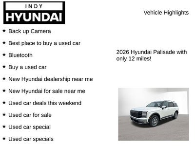 2026 Hyundai PALISADE SEL Premium 7 Passenger