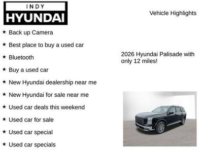 2026 Hyundai PALISADE SEL Premium 7 Passenger