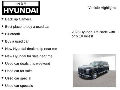 2026 Hyundai PALISADE SEL Premium 7 Passenger