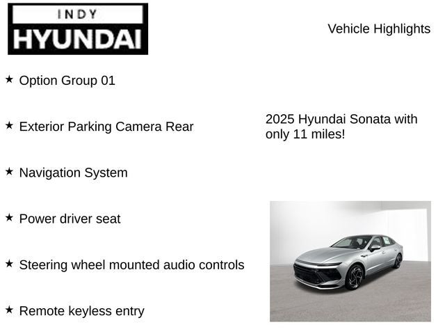 2025 Hyundai SONATA SEL Convenience