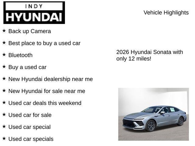 2026 Hyundai SONATA HYBRID Blue