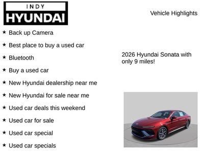 2026 Hyundai SONATA HYBRID Blue