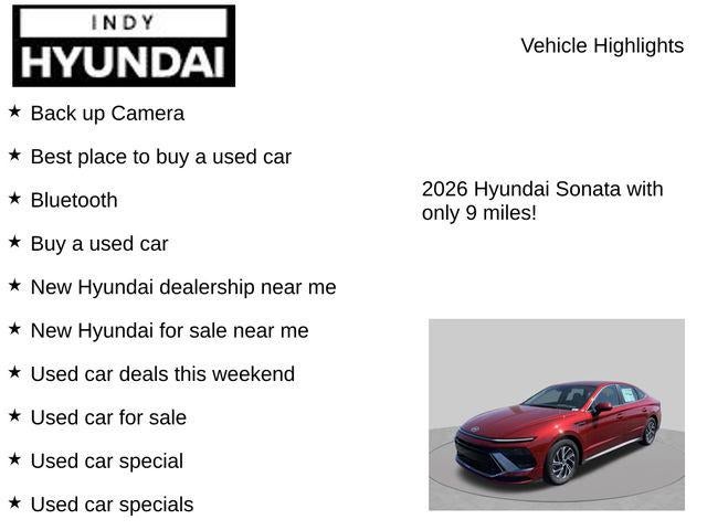 2026 Hyundai SONATA HYBRID Blue