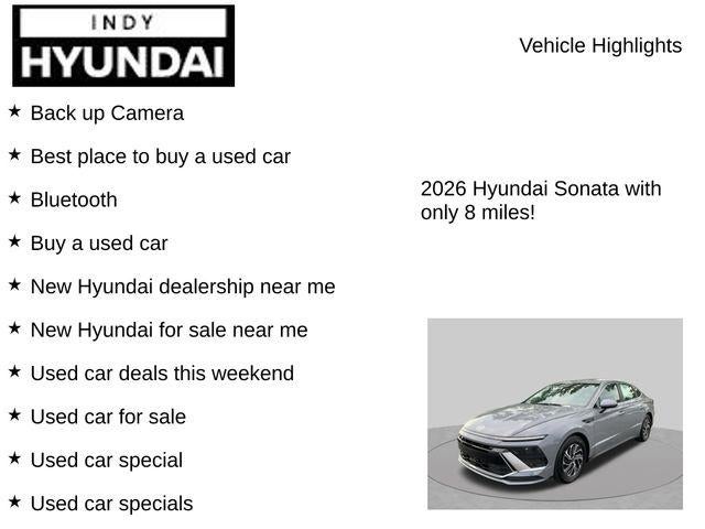 2026 Hyundai SONATA HYBRID Blue