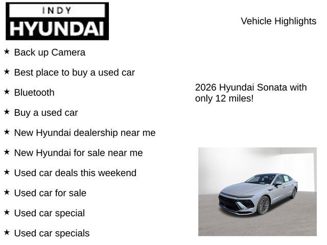 2026 Hyundai SONATA HYBRID SEL