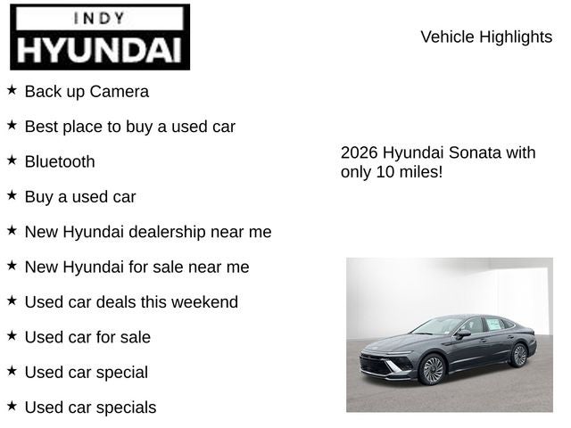 2026 Hyundai SONATA HYBRID Limited