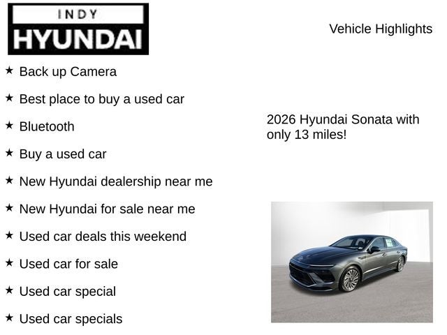 2026 Hyundai SONATA HYBRID Limited