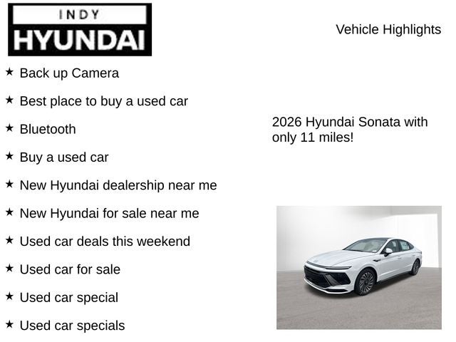 2026 Hyundai SONATA HYBRID Limited