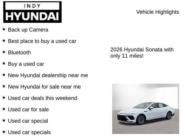 2026 Hyundai SONATA HYBRID Limited