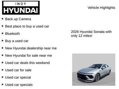 2026 Hyundai SONATA HYBRID Limited