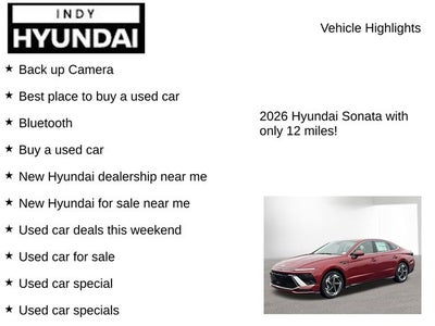 2026 Hyundai SONATA SEL Sport