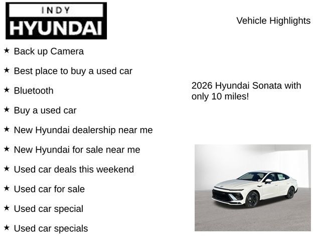 2026 Hyundai SONATA SEL Sport