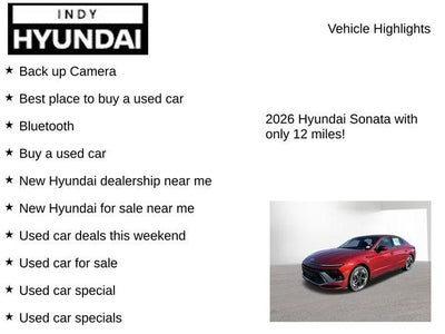 2026 Hyundai SONATA SEL Sport