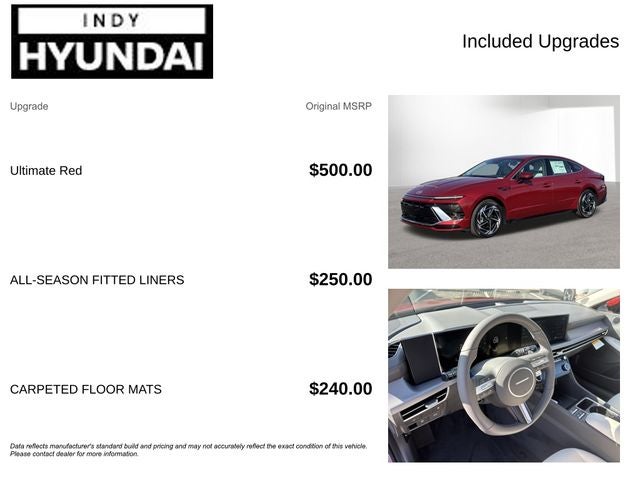 2026 Hyundai SONATA SEL Sport