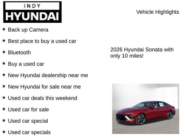 2026 Hyundai SONATA SEL Sport