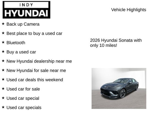 2026 Hyundai SONATA SEL Sport
