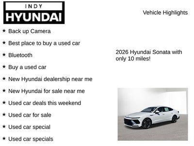2026 Hyundai SONATA SEL Sport
