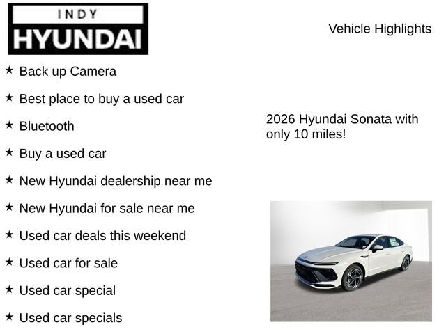 2026 Hyundai SONATA SEL Sport