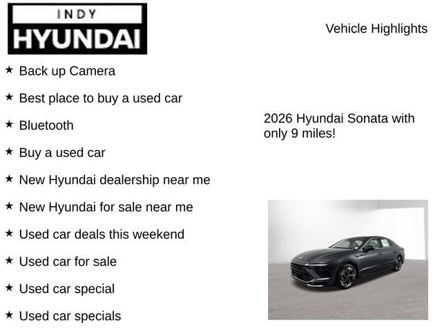 2026 Hyundai SONATA SEL Sport