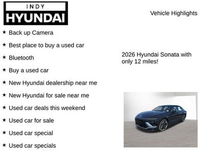 2026 Hyundai SONATA SEL Sport