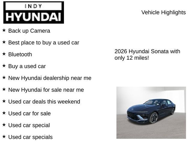 2026 Hyundai SONATA SEL Sport