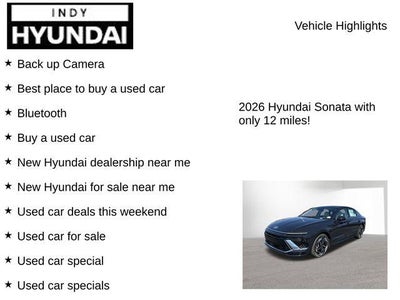 2026 Hyundai SONATA SEL Sport