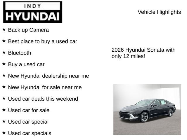 2026 Hyundai SONATA SEL Sport