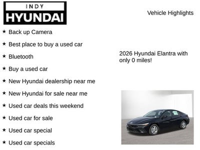 2026 Hyundai ELANTRA SE