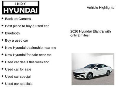 2026 Hyundai ELANTRA SE