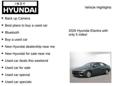 2026 Hyundai ELANTRA SE
