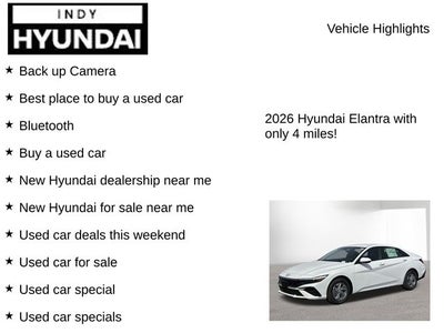 2026 Hyundai ELANTRA SE