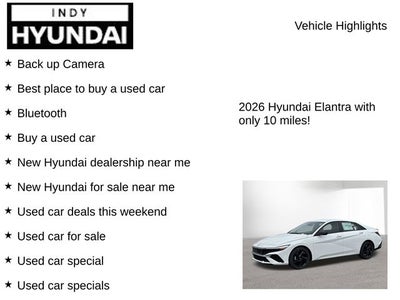 2026 Hyundai ELANTRA SEL Sport