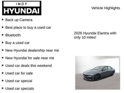 2026 Hyundai ELANTRA SEL Sport