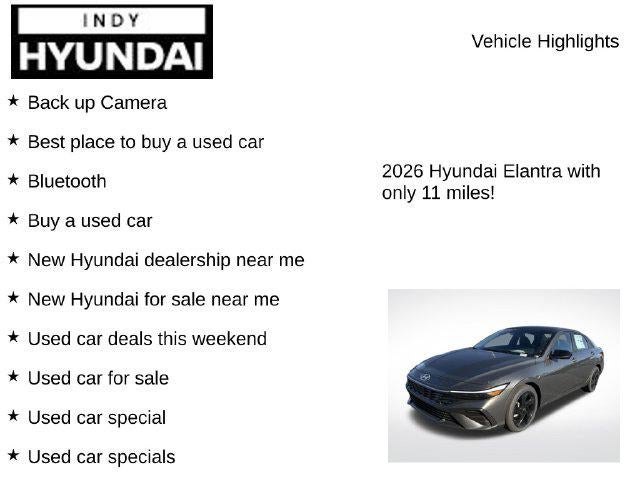 2026 Hyundai ELANTRA SEL Sport Plus