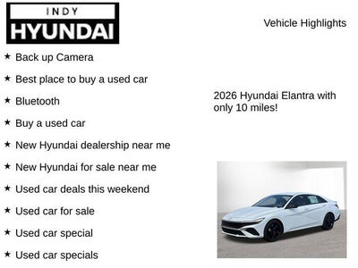 2026 Hyundai ELANTRA SEL Sport