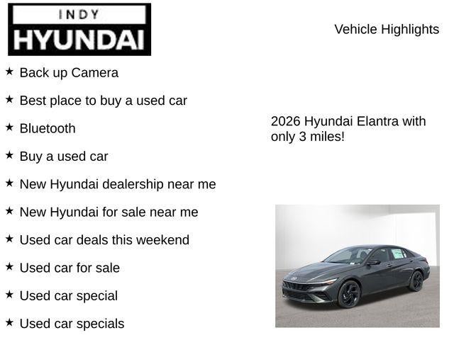 2026 Hyundai ELANTRA SEL Sport