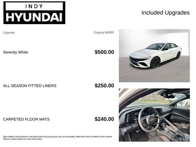 2026 Hyundai ELANTRA SEL Sport