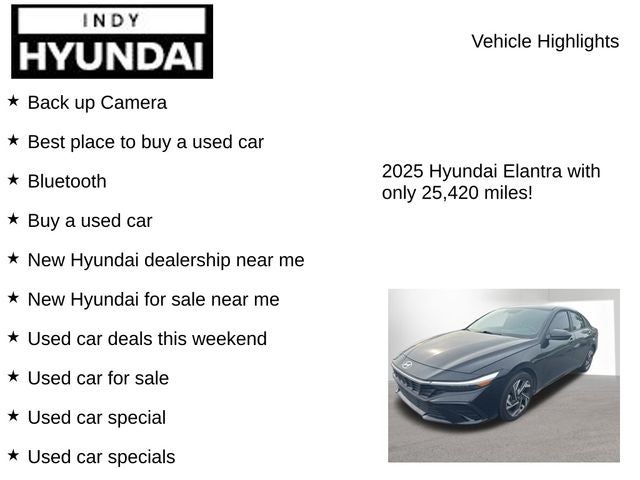 2025 Hyundai ELANTRA SEL Sport