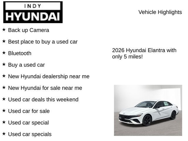 2026 Hyundai ELANTRA SEL Sport