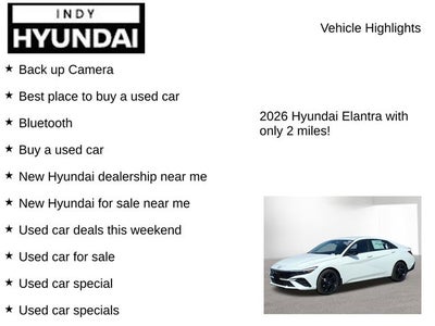 2026 Hyundai ELANTRA SEL Sport