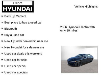 2026 Hyundai ELANTRA SEL Sport