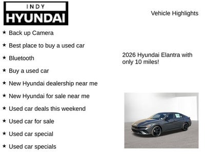 2026 Hyundai ELANTRA HYBRID SEL Sport