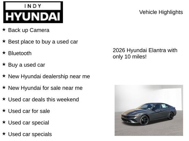 2026 Hyundai ELANTRA HYBRID SEL Sport