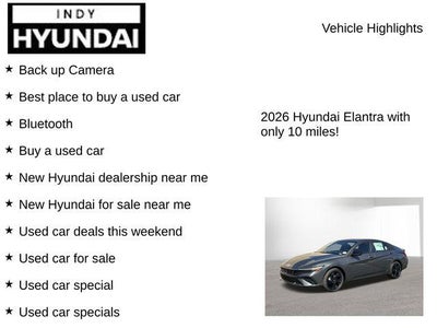 2026 Hyundai ELANTRA HYBRID SEL Sport