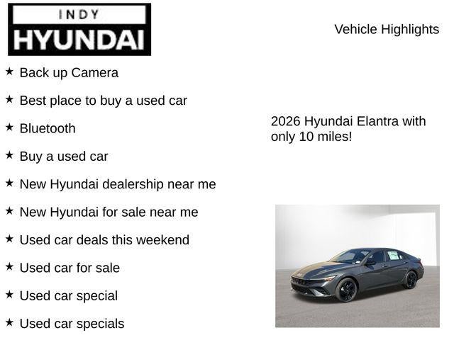 2026 Hyundai ELANTRA HYBRID SEL Sport