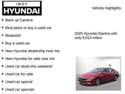 2025 Hyundai ELANTRA HYBRID Blue