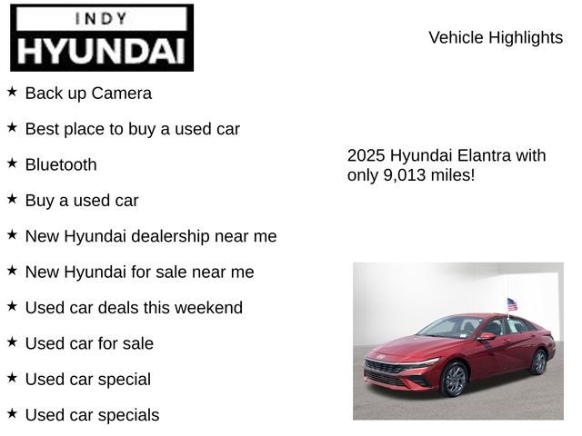 2025 Hyundai ELANTRA HYBRID Blue